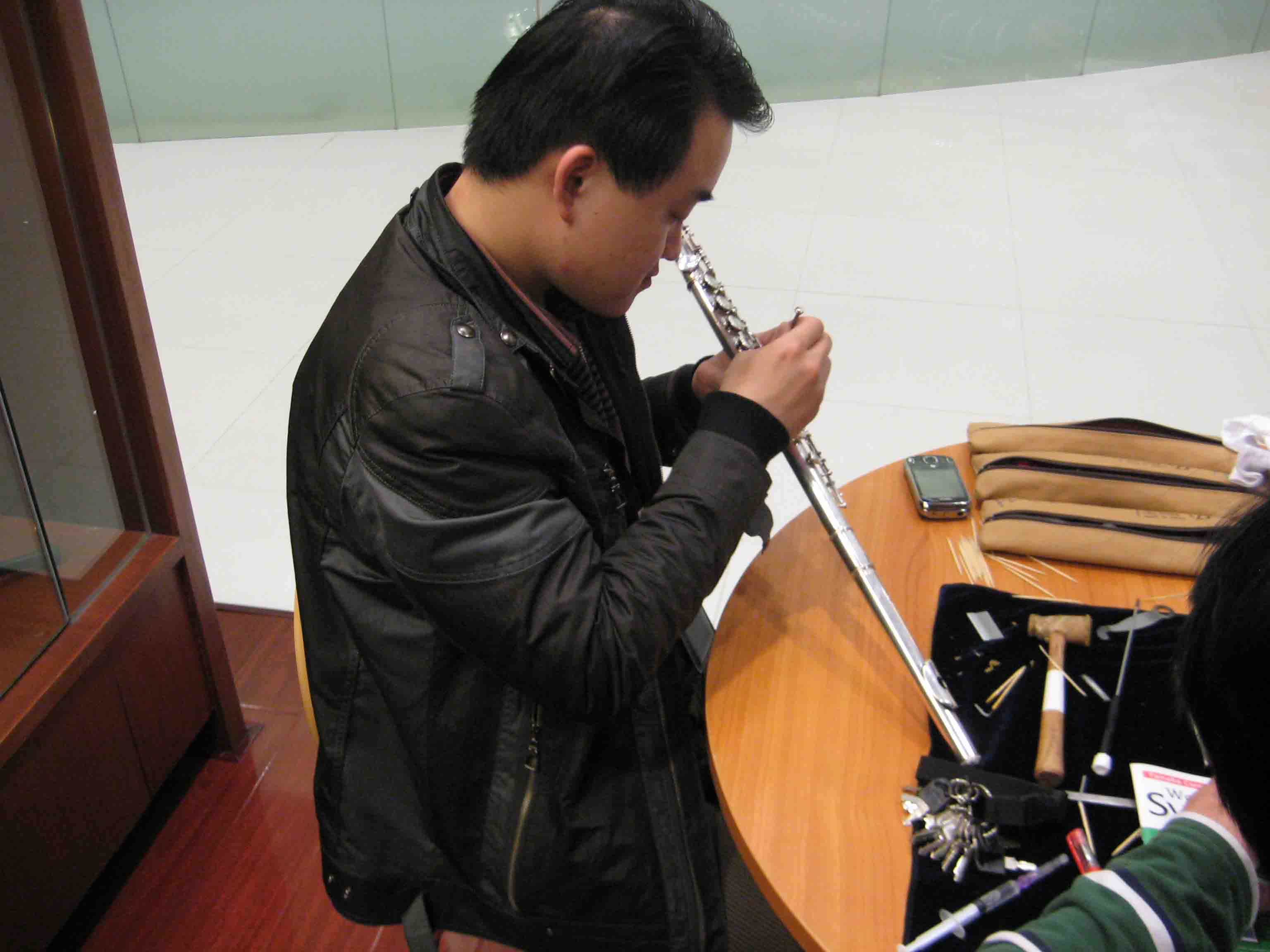 上海Academy長笛樂團新成員考核在雅馬哈樂器音響（中國）投資有限公司 EGG HALL舉行 