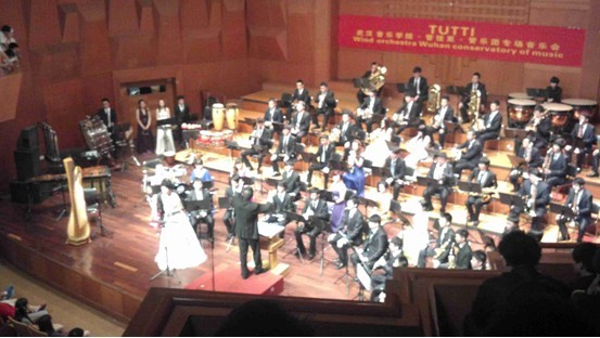 武漢音樂學院武漢音樂學院管樂團成立音樂會新聞報道