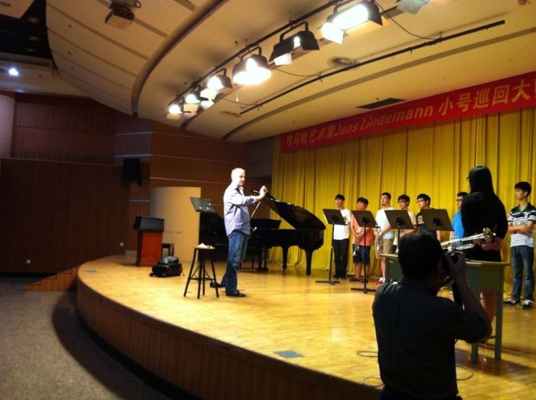 “Jens Lindemann小號巡回大師班暨音樂會”活動--廣州站活動報道