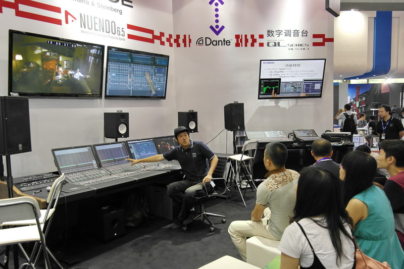 雅馬哈專業音響參展 BIRTV 2014 展會 