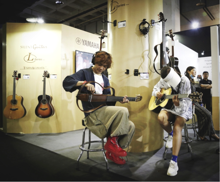 音樂,讓生活更美好:雅馬哈亮相北京國際音樂生活展