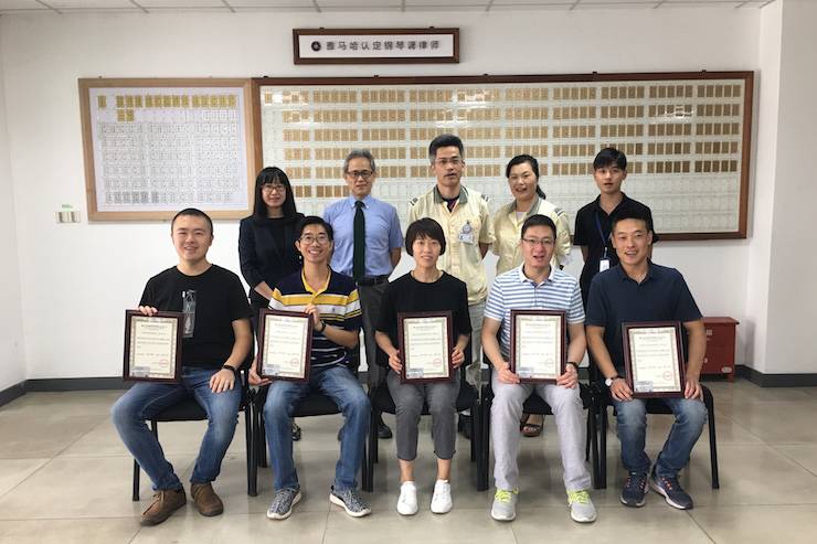 雅馬哈鋼琴調律師研修畢業報告