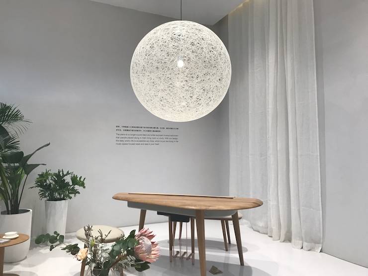 攜手Mexarts漾美家居,概念款雅馬哈亮相上海家具展