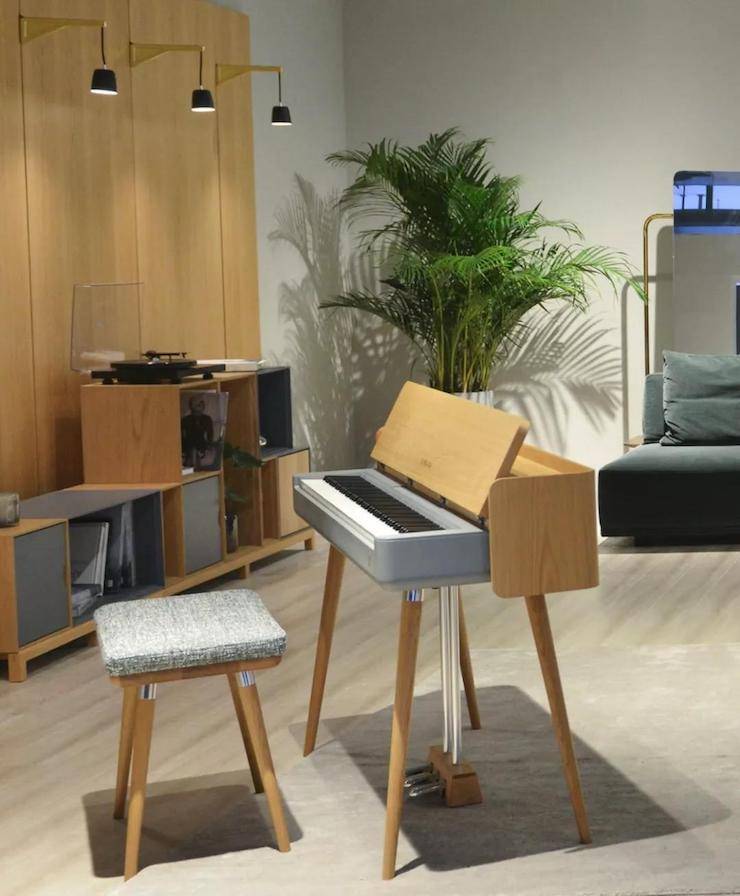 攜手Mexarts漾美家居,概念款雅馬哈亮相上海家具展