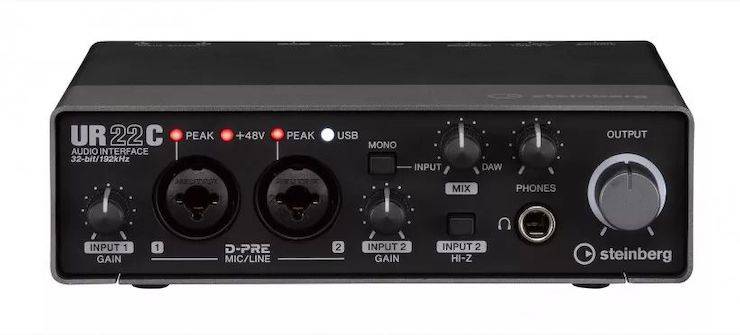 升級 USB-C 和 32/192:Steinberg 發布 UR22C、UR44C 和 UR816C 音頻接口