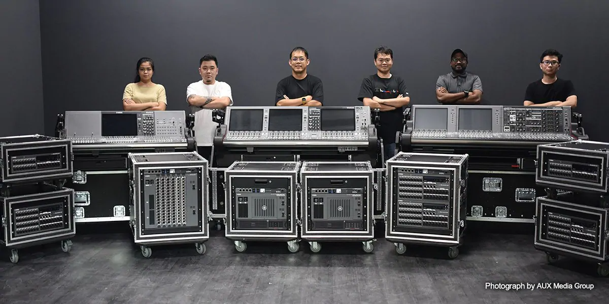 AUX Media Group升級雅馬哈設備，為未來和在線活動蓄力