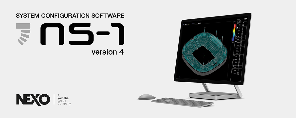 NEXO公司更新NS-1系統軟件以集成雅馬哈揚聲器系統和AFC Design Assistant