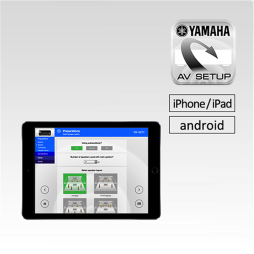 軟件下載：雅馬哈 AV SETUP GUIDE app變更信息