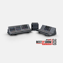 RIVAGE PM5和PM3數字混音系統，實力斬獲IBC 2020 Best of Show大獎